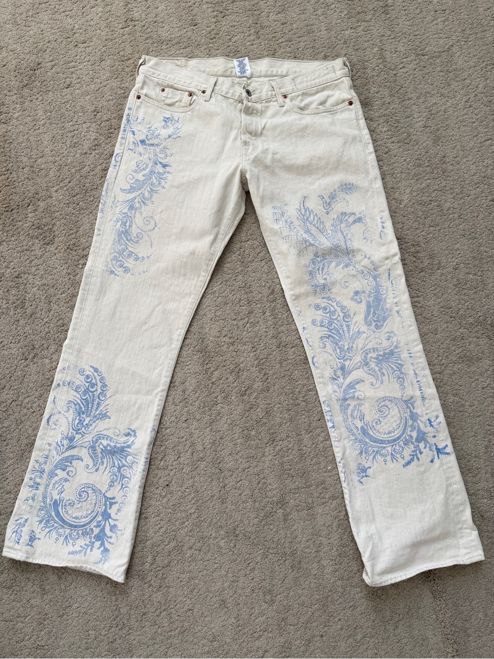Vintage Guess Cream Jeans